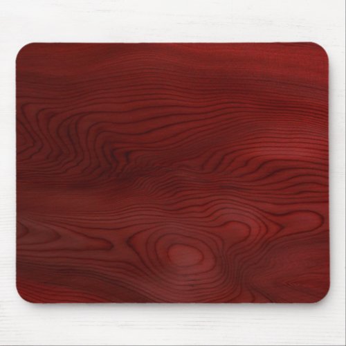 Dark Wood Grain Mouse Pad