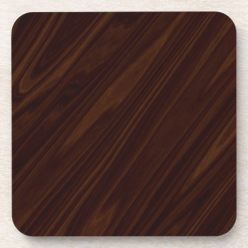 Dark Wood Texture Coaster