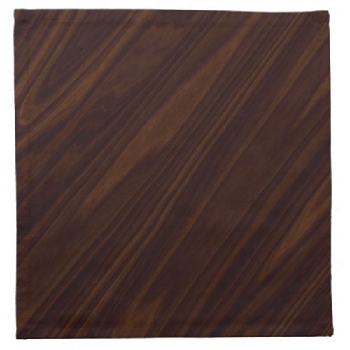 Dark Wood Texture Napkin