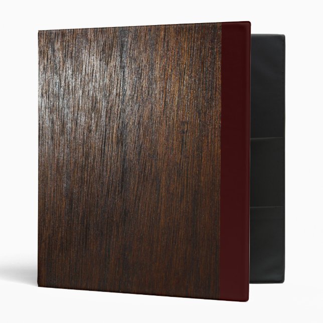 Dark Woodgrain Binder (Front/Inside)