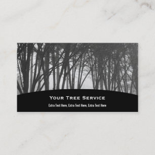 Dark Woods Tree Service Business Card