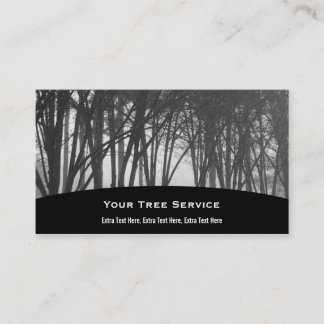 Dark Woods Tree Service Business Card