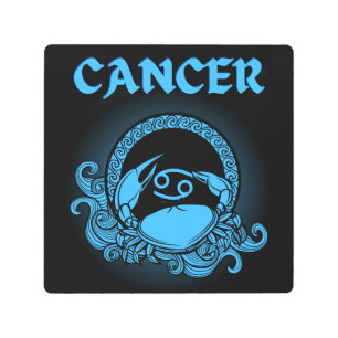 Dark Zodiac - Cancer Medieval Astrology Art