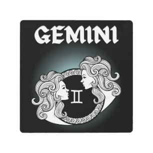 Dark Zodiac - Gemini Medieval Astrology Art