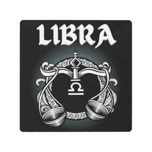 Dark Zodiac - Libra Medieval Astrology Art