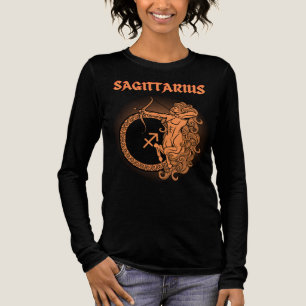 Dark Zodiac - Sagittarius Medieval Astrology Art Tri-Blend Shirt