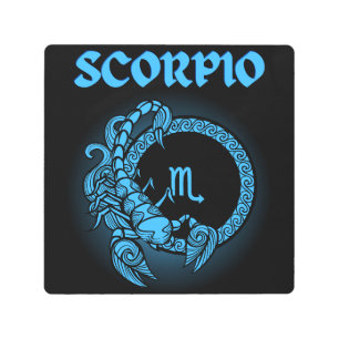 Dark Zodiac - Scorpio Medieval Astrology Art