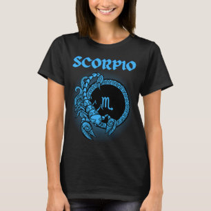 Dark Zodiac - Scorpio Medieval Astrology Art T-Shirt