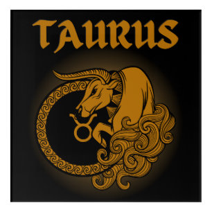 Dark Zodiac - Taurus Medieval Astrology Art