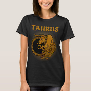 Dark Zodiac - Taurus   Medieval Astrology Art T-Shirt