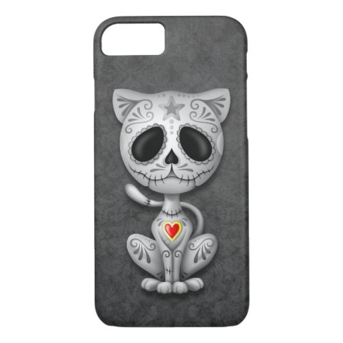 Dark Zombie Sugar Kitten iPhone 87 Case