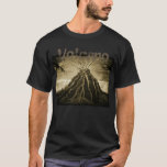 Darkened Volcano T-shirt at Zazzle