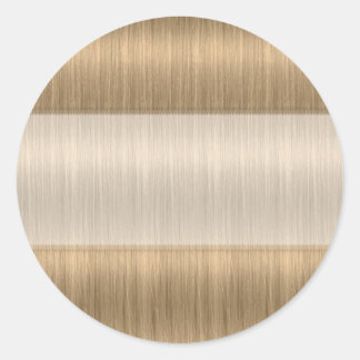 Darker Blonde Hair Salon Stylist Blank Stickers