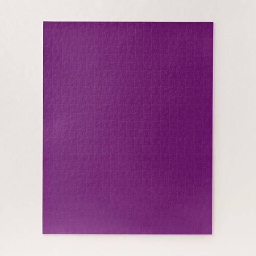 Darkish purple solid color jigsaw puzzle