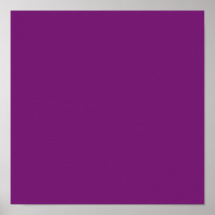 Darkish purple (solid color) poster