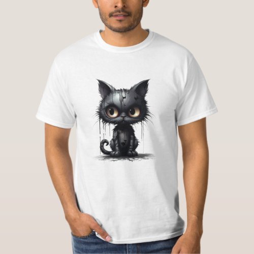 Darkly Enchanting Nightmare Cat T_Shirt