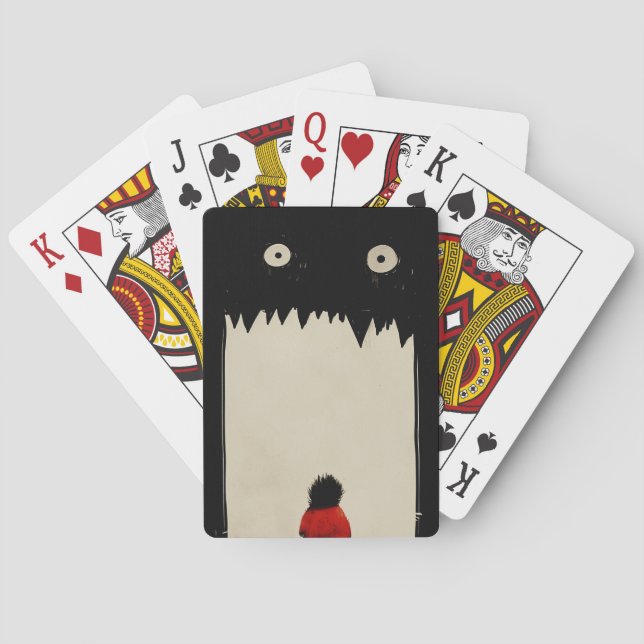 Darknes the Monster Poker Cards (Back)