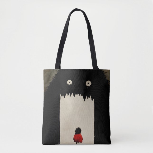 Darknes the Monster Tote Bag (Front)