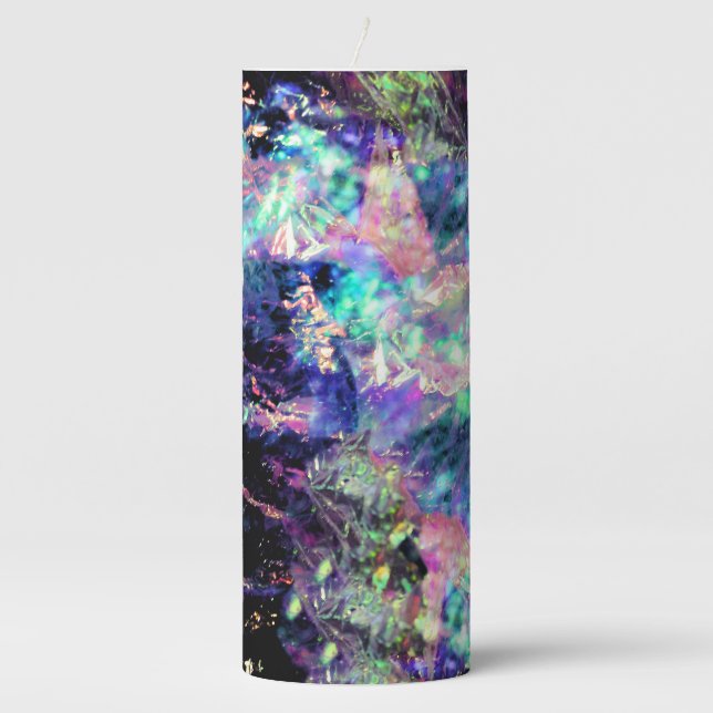 darkness and light : pillar candle (Front)