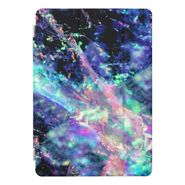 darkness and light, rainbow opal : iPad pro cover (Front)