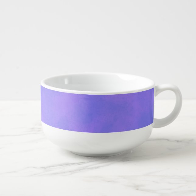 Darkness Falls Cloud Effect  Soup Mug (Left)