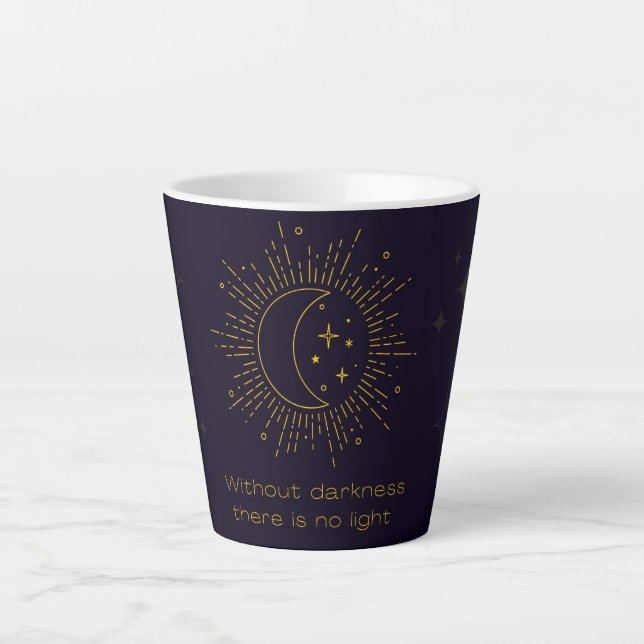 Darkness & Light  Latte Mug (Front)