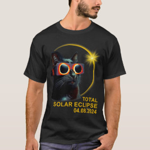 Darkness My Friend Solar Eclipse April 8 2024 Funn T-Shirt