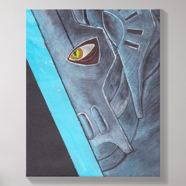 Darkness peeking out canvas photo tile  (Front Set)