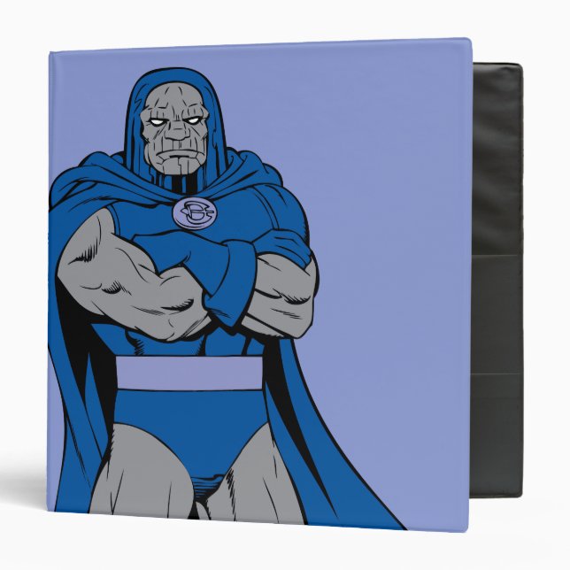 Darkseid Arms Crossed 3 Ring Binder (Front/Inside)