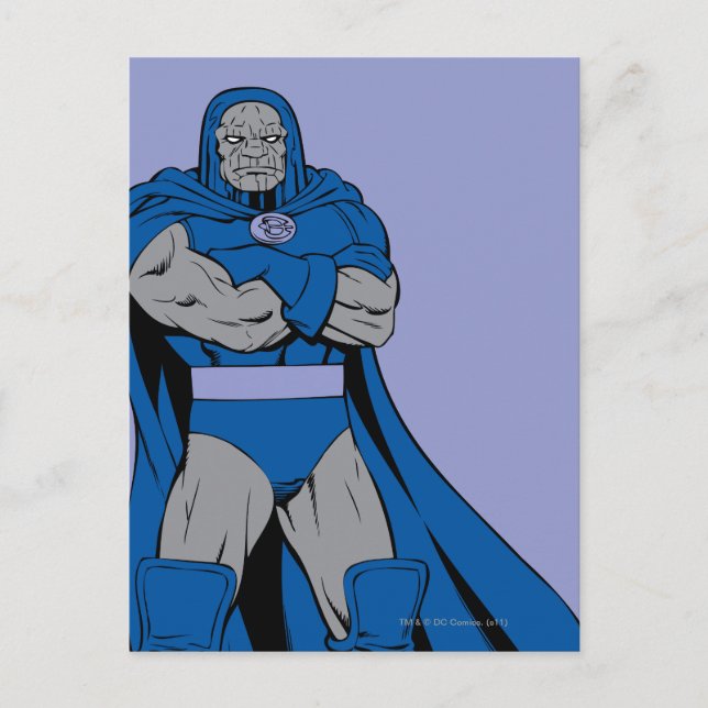 Darkseid Arms Crossed Postcard (Front)