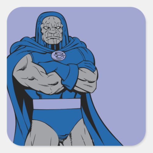 Darkseid Arms Crossed Square Sticker