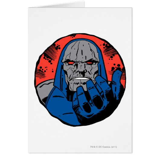Darkseid Head Shot 2 Cards (Front)