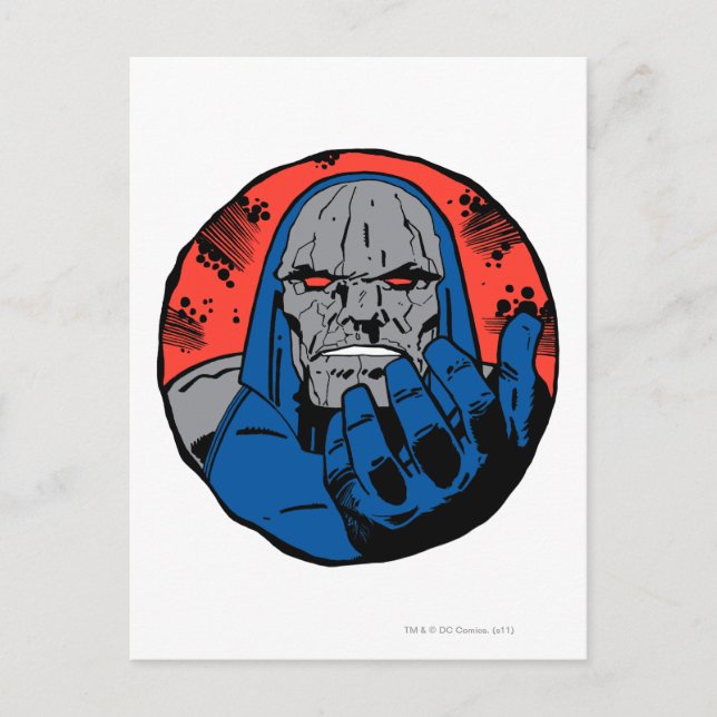 Darkseid  Head Shot 2 Postcard (Front)