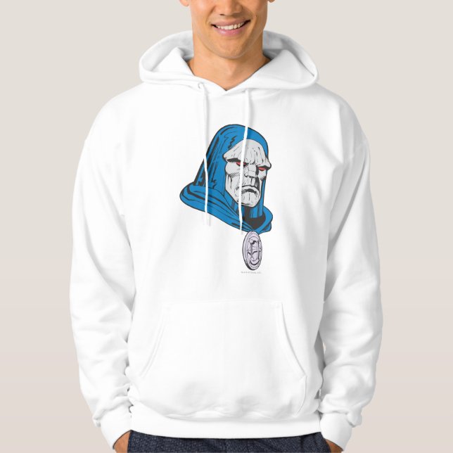 Darkseid Head Shot Hoodie (Front)