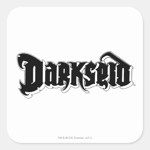 Darkseid Logo 2 Square Sticker