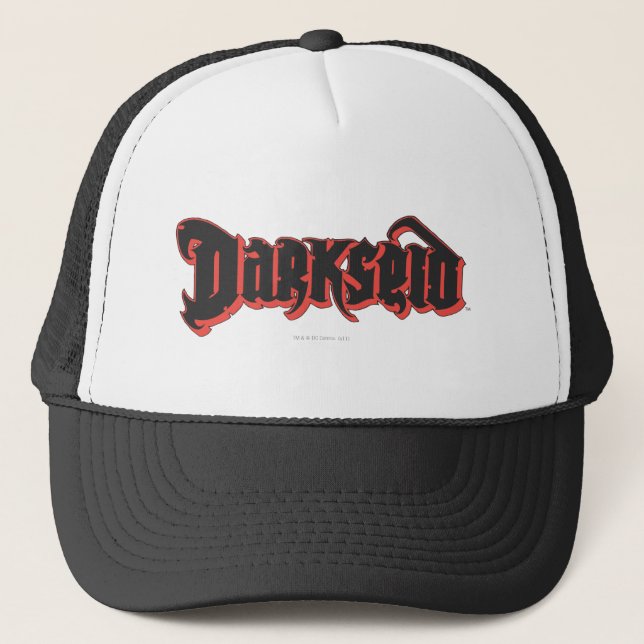 Darkseid Logo Trucker Hat (Front)