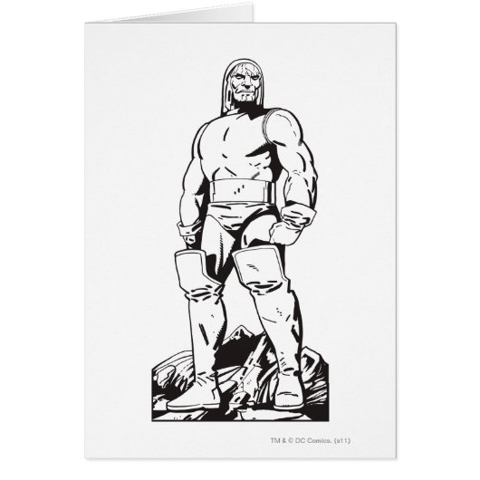 Darkseid Outline Cards (Front)