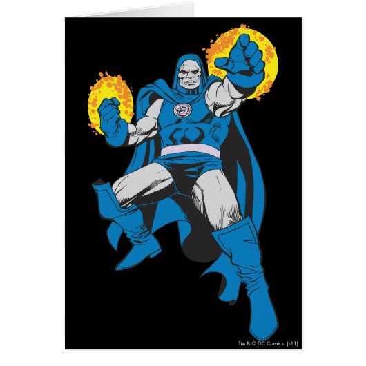 Darkseid & The Omega Force Cards (Front)