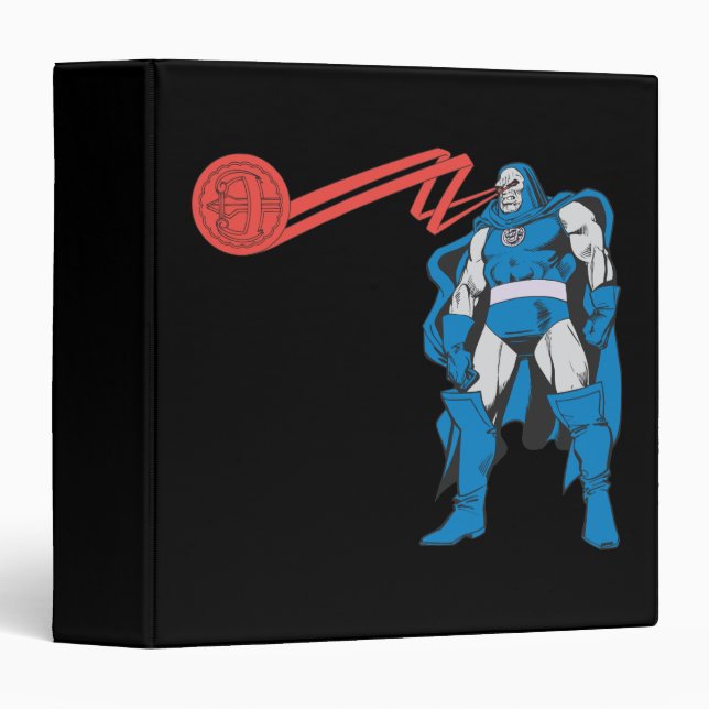 Darkseid Uses Psionic Powers 3 Ring Binder (Front/Spine)