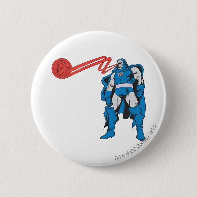Darkseid Uses Psionic Powers Button (Front)