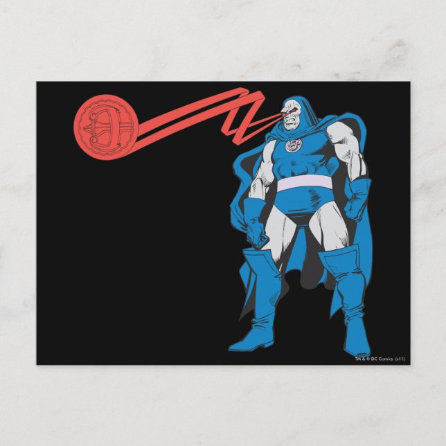 Darkseid Uses Psionic Powers Postcard (Front)