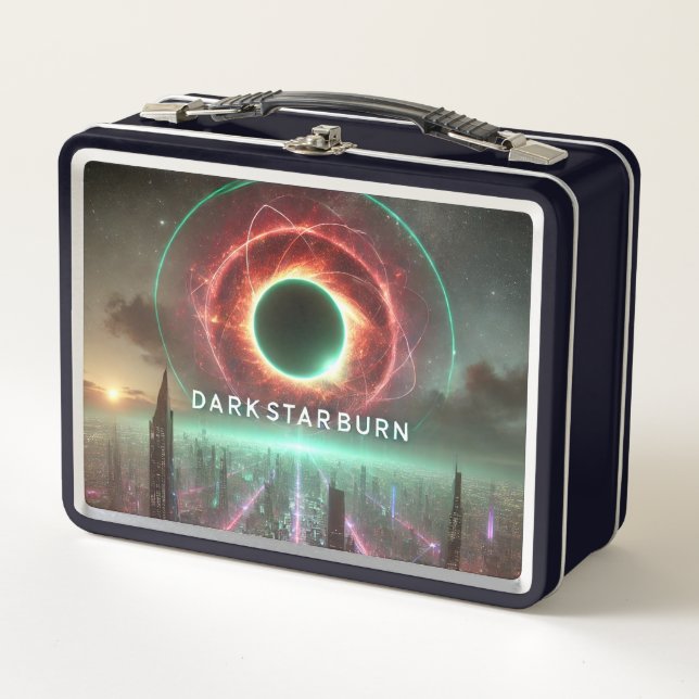 DarkStarBurn Album cover lunchbox (Front)