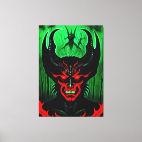 Darkwoods Skinwalker 1 Canvas Print