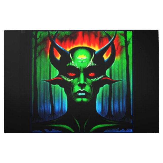 Darkwoods Skinwalker 2 Metal Print (Front)