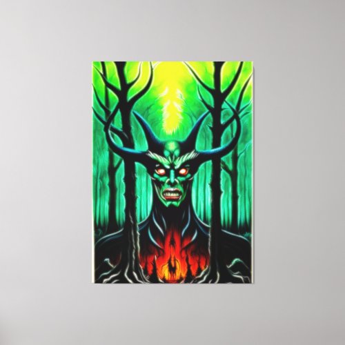 Darkwoods Skinwalker 3 Canvas Print