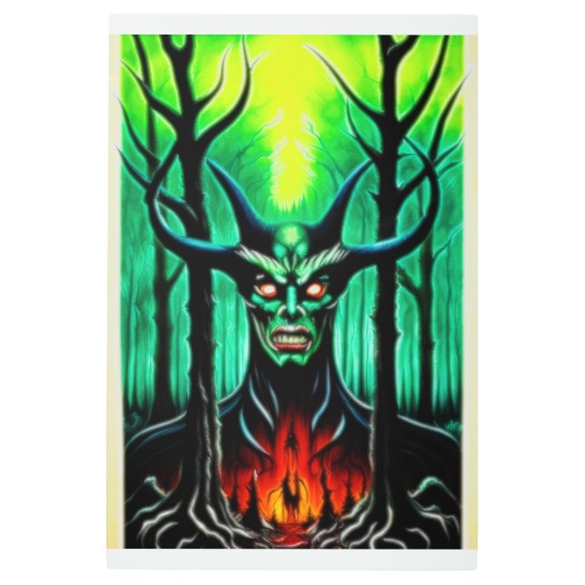 Darkwoods Skinwalker 3 Metal Print (Front)