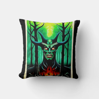 Darkwoods Skinwalker 3 Throw Pillow