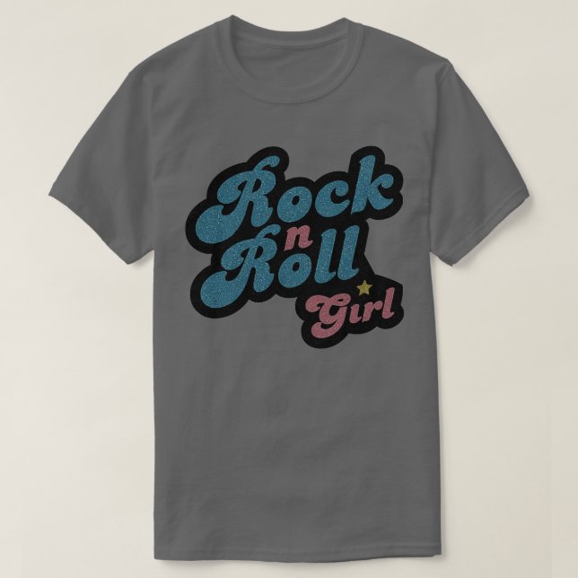 Darla Rock n Roll Girl T-Shirt (Design Front)