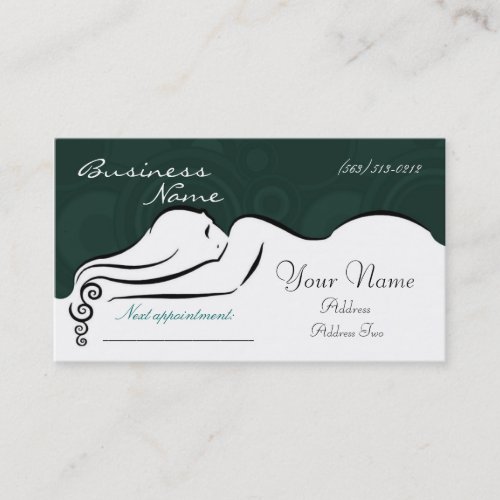 Darla's [green] Business Cards