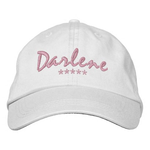 Darlene Name Embroidered Baseball Cap